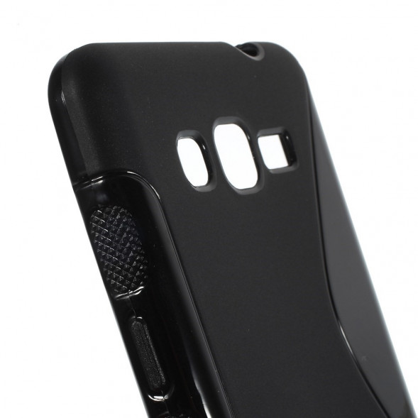 Антискользящий чехол для Samsung Galaxy Grand Prime SM-G530 / G531 (черный)