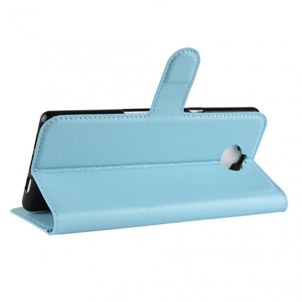 Чехол с визитницей для Sony Xperia XA3 (голубой)