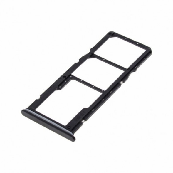 Контейнер SIM лоток для Samsung A032 Galaxy A03 Core (Черный)