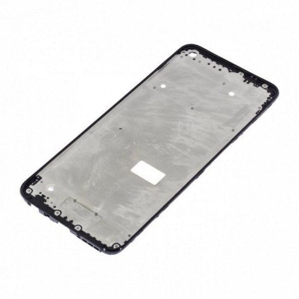 Рамка дисплея для OPPO A54 4G средняя часть корпуса (черная)