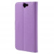 Чехол книжка с визитницей для HTC One A9 (Фиолетовый)
