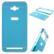 Алюминиевый бампер чехол для Asus Zenfone Max (ZC550KL) (Голубой)