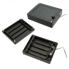 BH AA 4х1 IP44 Батарейный отсек на проводе с выключателем