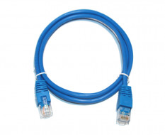 Патчкорд RJ45 1m синий Компьютерный шнур для модема