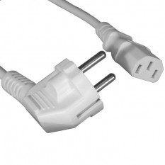 Сетевой шнур ПВС-АП S22C13 3х0.75 1.8м(б)