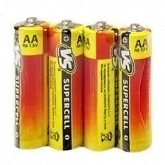 Батарейка пальчиковая AA VS R06-4P Supercell 1.5В