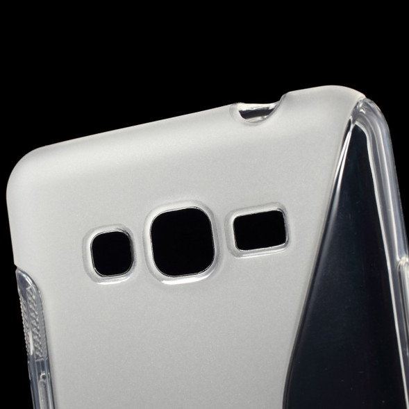 Антискользящий чехол для Samsung Galaxy Grand Prime SM-G530 / G531 (прозрачный)