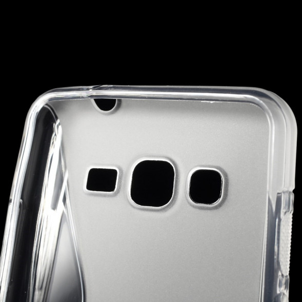 Антискользящий чехол для Samsung Galaxy Grand Prime SM-G530 / G531 (прозрачный)