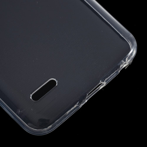 Силиконовый чехол для LG K10 2018 прозрачный