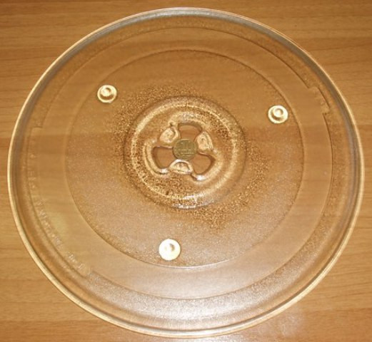 Тарелка СВЧ печи 270mm DAEWOO, зам.95pm10, MCW003LG, 49PM012; 4.63.060.28 (с крепл. 10коп)