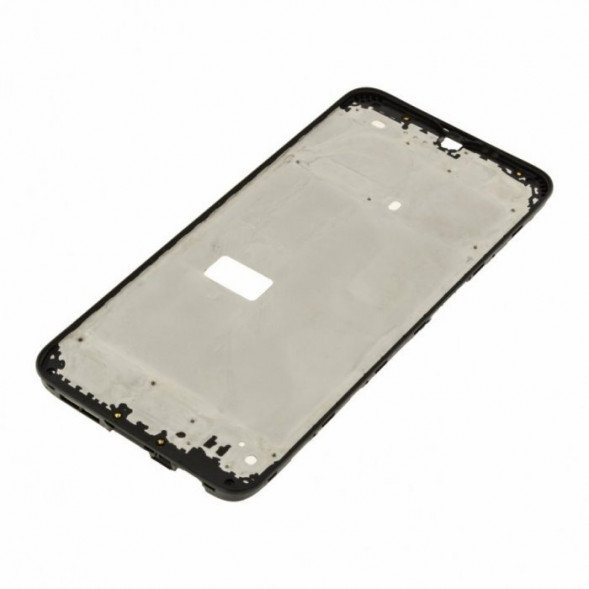 Рамка дисплея для OPPO A5s средняя часть корпуса (черная)