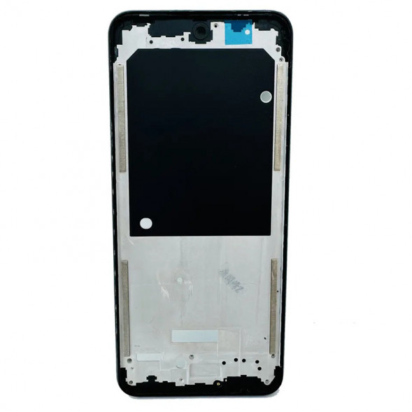 Рамка дисплея для Tecno Pova Neo 2 средняя часть корпуса (черная)