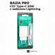 Зарядное устройство BA21A Pro 20 Вт с кабелем Lightning (белый)
