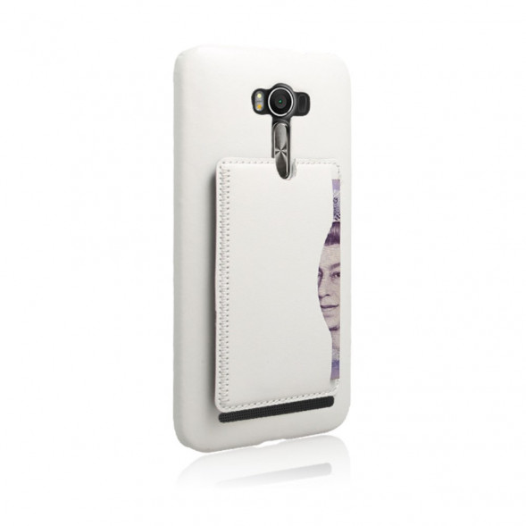 Чехол с подставкой для Asus Zenfone 2 Laser ZE500KL (Белый)