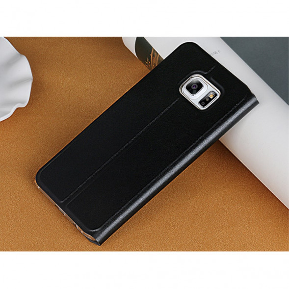 Чехол Usams с окном информации для Samsung Galaxy S6 EDGE+ G928 (Черный)