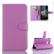 Чехол книжка с визитницей для Microsoft Lumia 550 (Фиолетовый)