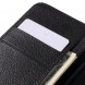 Чехол книжка с визитницей для HTC One A9 (Черный)