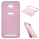 Алюминиевый бампер чехол для Asus Zenfone Max (ZC550KL) (Розовый)