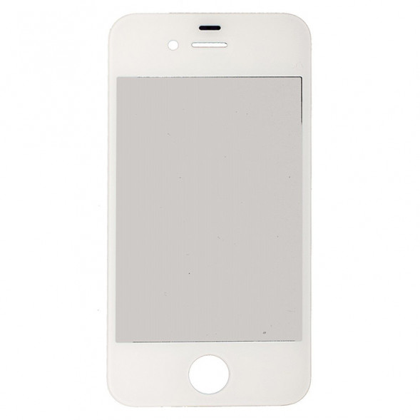 Стекло для Apple iPhone 4S (Белое)