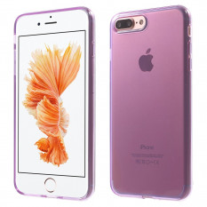 Силиконовый TPU чехол накладка для iPhone 7 Plus (Фиолетовый)