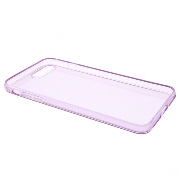 Силиконовый TPU чехол накладка для iPhone 7 Plus (Фиолетовый)