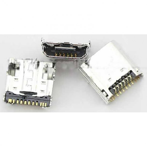 Системный разъем microUSB для Samsung P5200, T210, T211, T230, T231