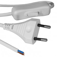 Сетевой шнур ШВВП-ВП S52 2х0.5 1.8м(б)