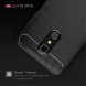 Чехол накладка Carbon Fiber для LG K10 (2018) (черный)