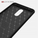 Чехол накладка Carbon Fiber для LG K10 (2018) (черный)