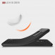 Чехол накладка Carbon Fiber для LG K10 (2018) (черный)