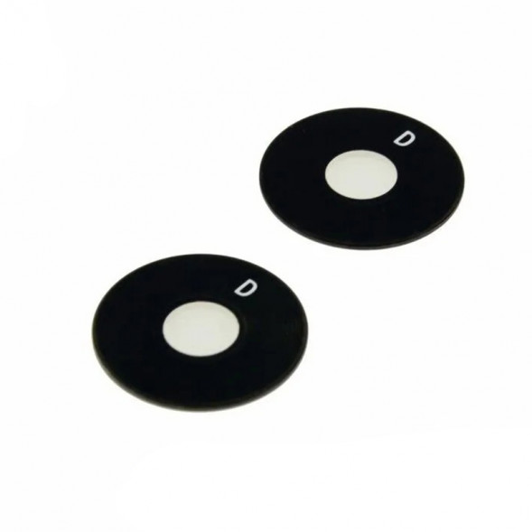 Стекло задней камеры для Samsung A035 Galaxy A03 (без рамки) (комплект 2 шт.)