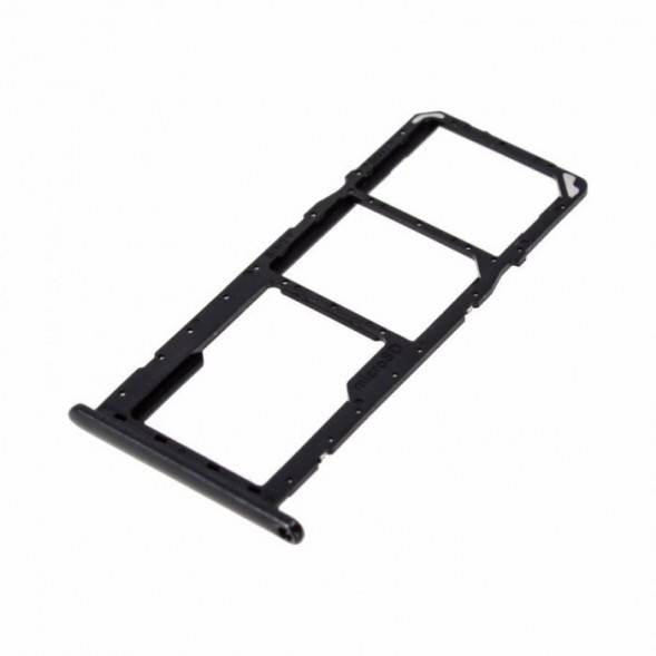Контейнер SIM лоток для Samsung A115 Galaxy A11 (Черный)