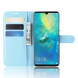 Чехол книжка для Huawei P30 Pro (голубой)