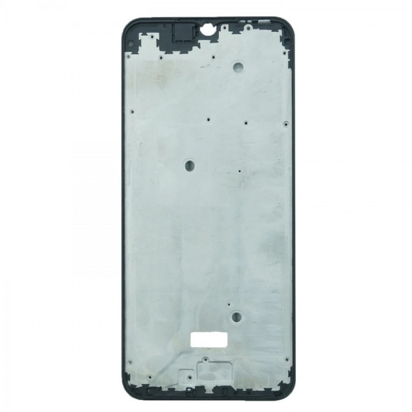 Рамка дисплея для Tecno Spark 8P (KG7n) средняя часть корпуса (черная)