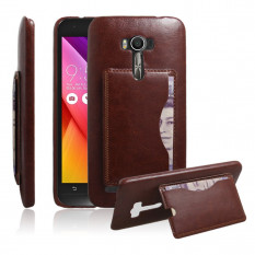 Чехол с подставкой для Asus Zenfone 2 Laser ZE500KL (Коричневый)
