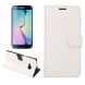 Чехол книжка с визитницей для Samsung Galaxy S6 EDGE+ G928 (Белый)