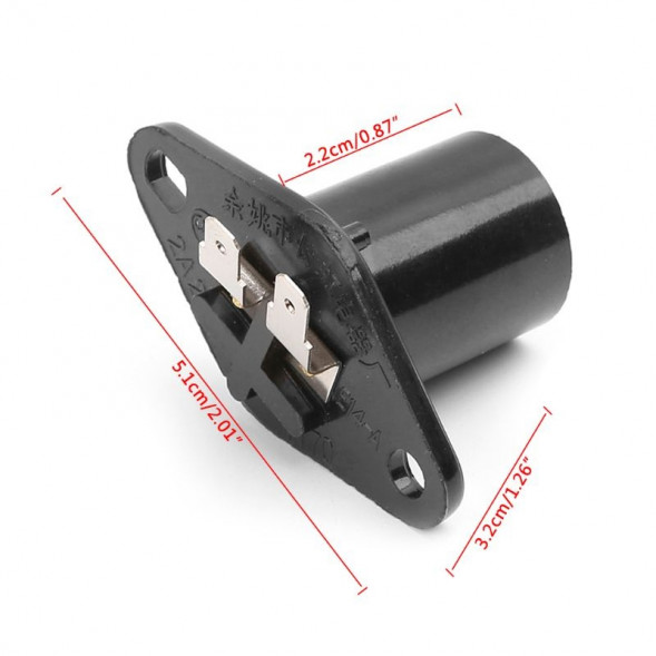 Цоколь лампочки E14 для СВЧ диаметр резьбы 14 мм