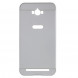 Алюминиевый бампер чехол для Asus Zenfone Max (ZC550KL) (Серебристый)