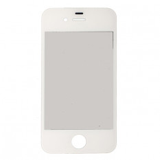 Стекло для iPhone 4 (Белое)