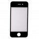 Стекло для Apple iPhone 4S (Черное)