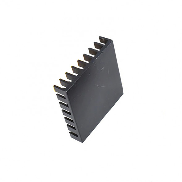 Алюминиевый радиатор охлаждения микросхем IC 40x40x11mm (Черный)