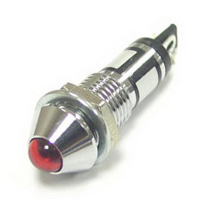 Неоновая лампочка в корпусе N-706-R 220V