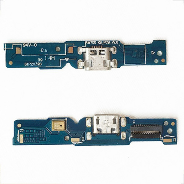 Шлейф для Asus ZenFone Go ZC451TG плата на системный разъем, микрофон