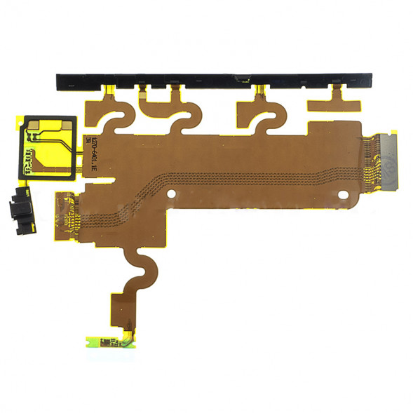 Шлейф для Sony Xperia Z1 C6903 на кнопки включения, громкости, камера