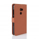 Чехол книжка с визитницей для HTC One X10 (коричневый)