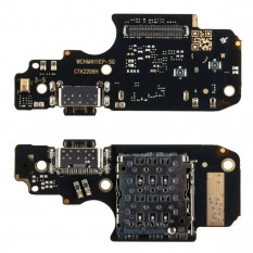 Шлейф для Xiaomi Poco X4 Pro 5G плата на разъем зарядки, разъем SIM, микрофон