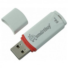 USB-флеш накопитель 64GB Smart Buy Crown (Белый)