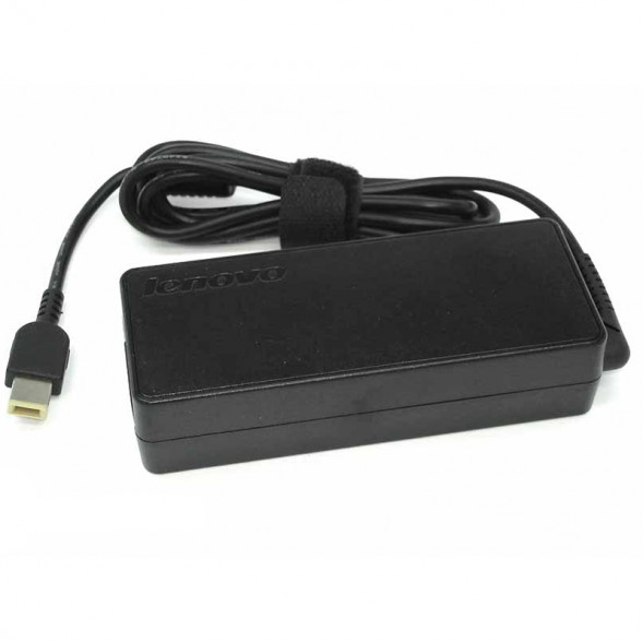 Блок питания зарядка для ноутбуков Lenovo X1 Carbon 20V 4.5A 90W (Стандарт) (прямоугольный разъем)