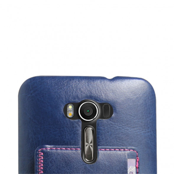 Чехол с подставкой для Asus Zenfone 2 Laser ZE500KL (Синий)