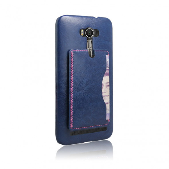 Чехол с подставкой для Asus Zenfone 2 Laser ZE500KL (Синий)